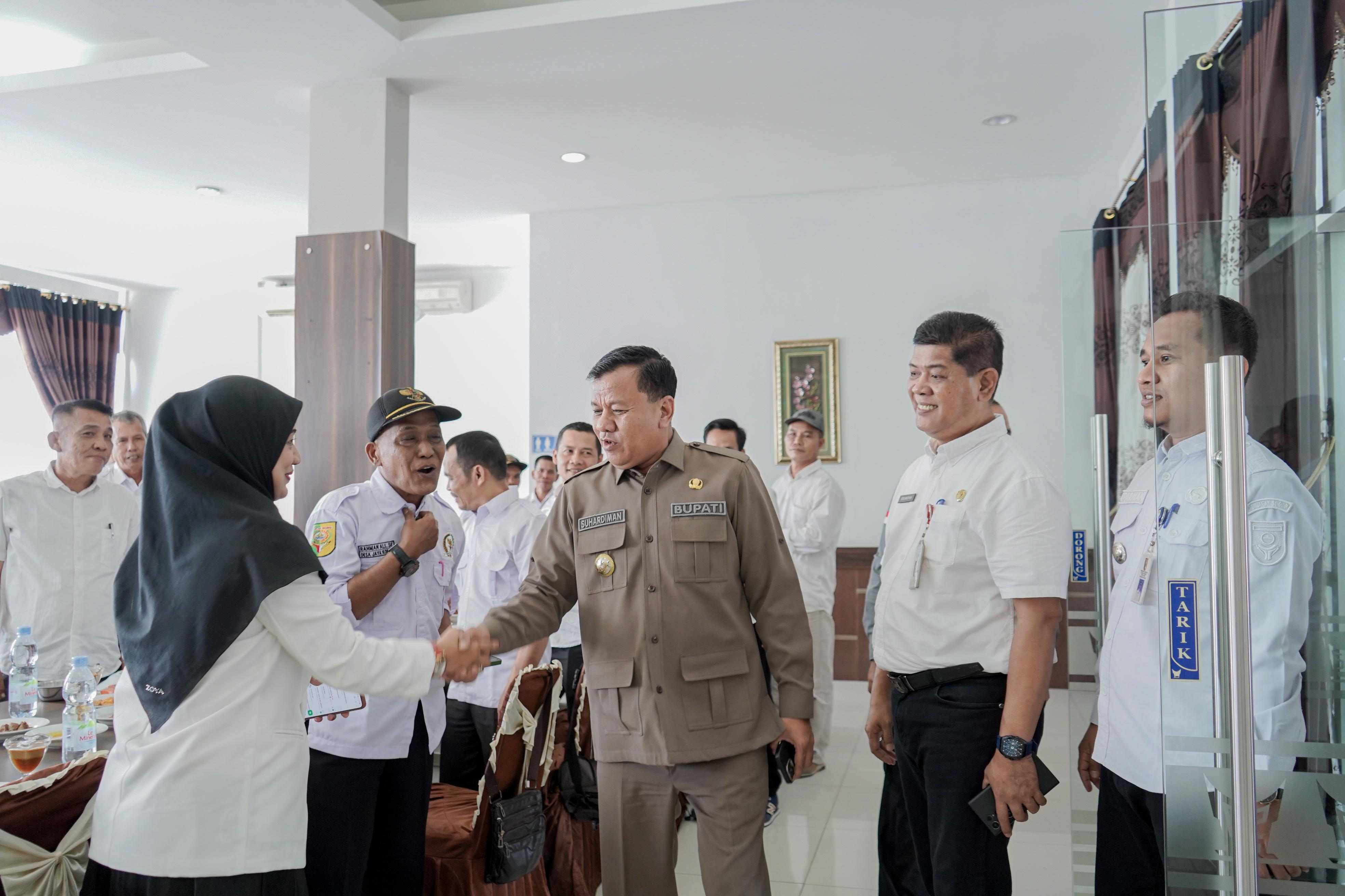Kebijakan Bupati Suhardiman yang Pro Rakyat diapresiasi oleh PABPDSI Kuansing