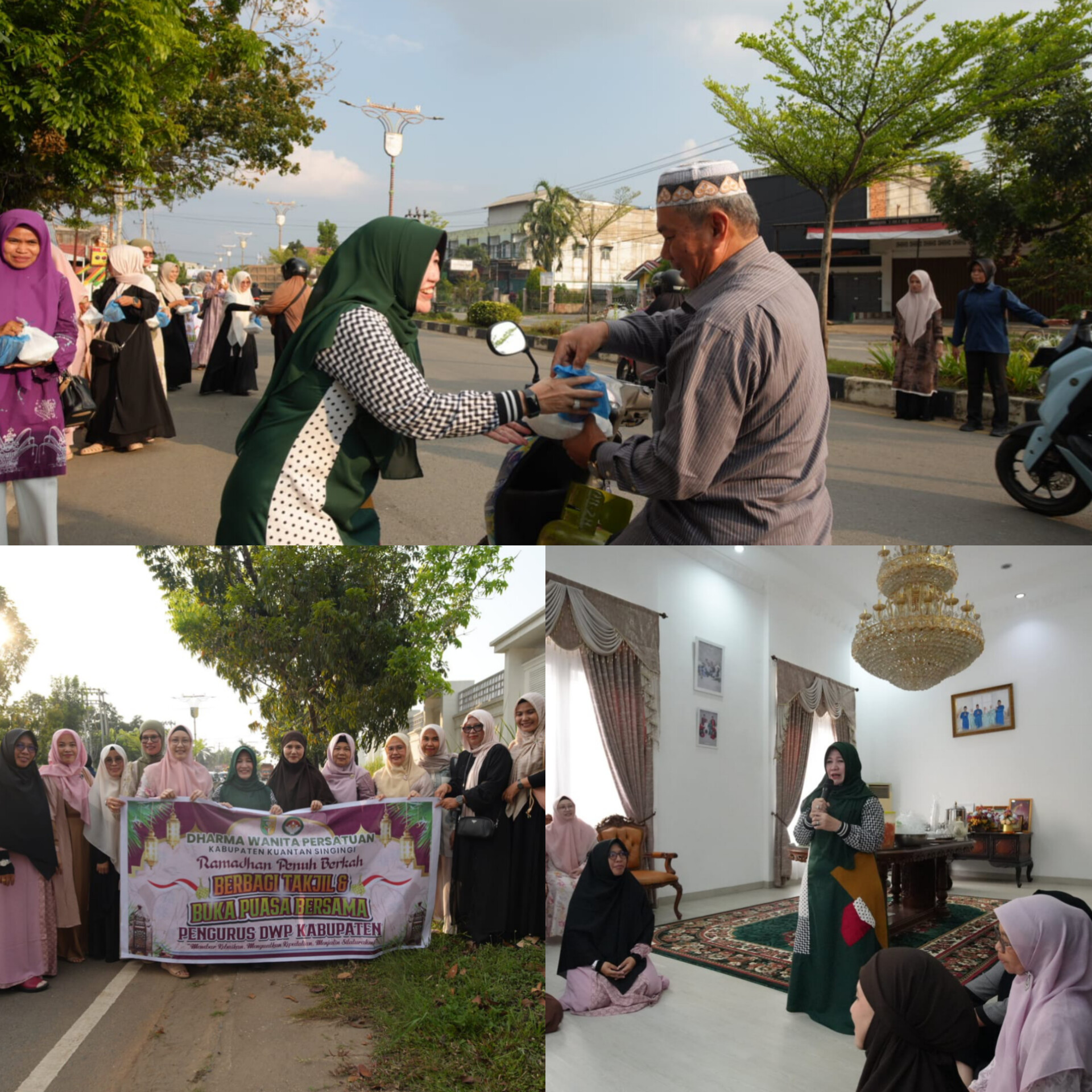 DWP Berbagi Takjil, Warga berharap Kebaikan ini Setiap Tahun Terus Ada